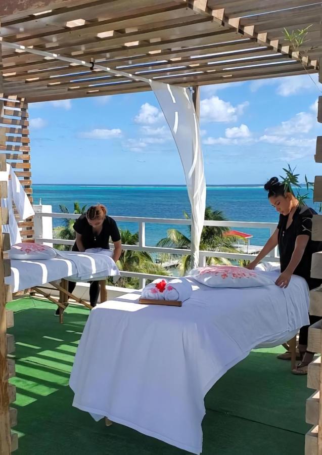 Island Magic Beach Resort Caye Caulker Esterno foto